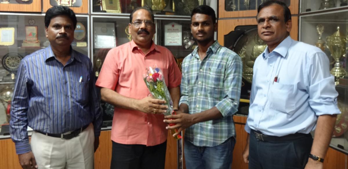 City lad selected for U-19 AP cricket team